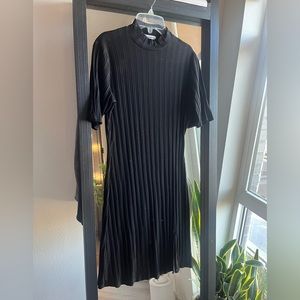 Reformation Dua mock neck shift dress